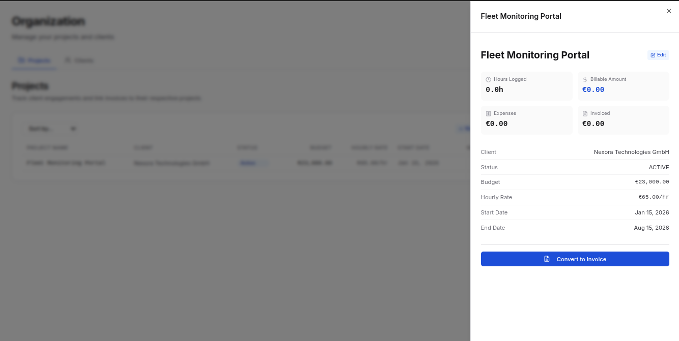 Link to Invoice
